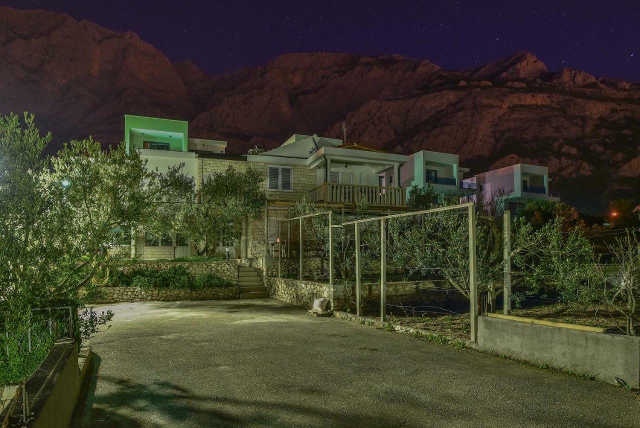 Vila Branka Макарска Экстерьер фото